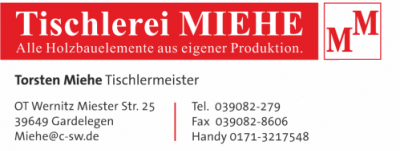 Tischlerei Miehe